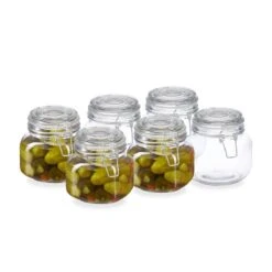 Bocal En Verre En Set De 6