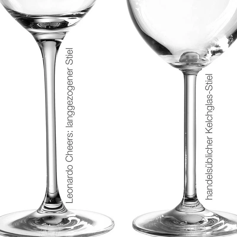 Leonardo Verres à Vin Cheers II (lot De 6) – Image 5