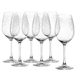 Leonardo Verres Ă Vin Chateu III (lot De 6)