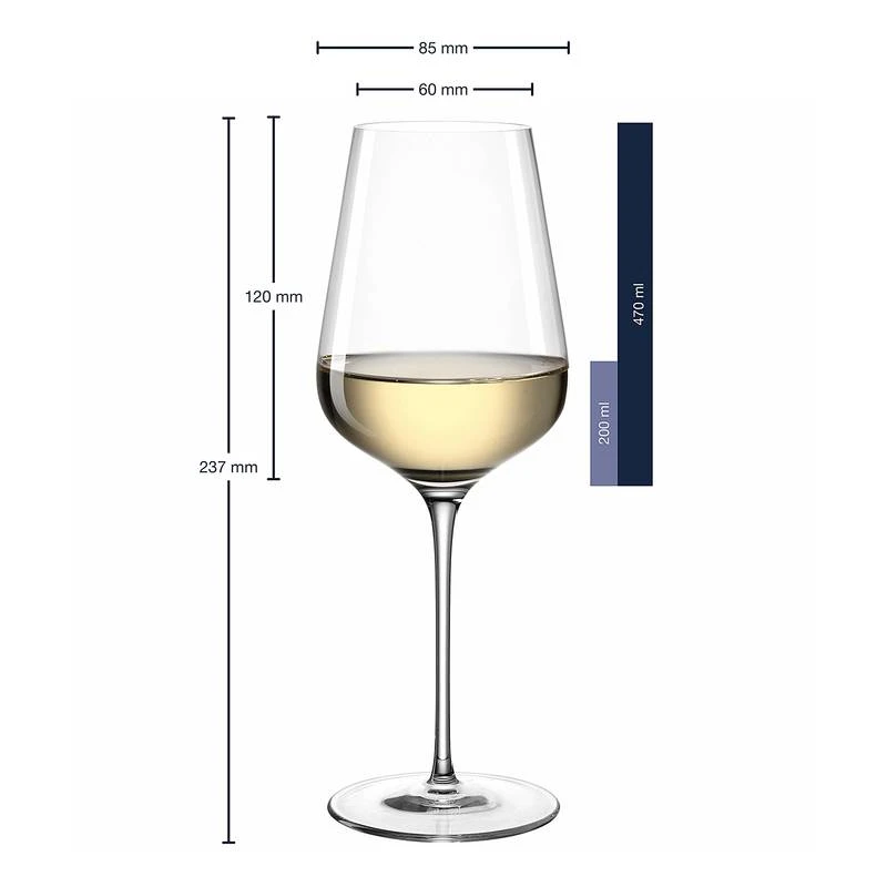 Leonardo Verres à Vin Brunelli II (lot De 6) – Image 3