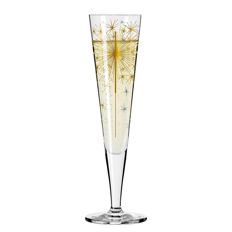 Flûte à Champagne Goldnacht Bougie – Image 3