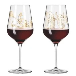 Verres à Vin Rouge Sagengold (lot De 2)