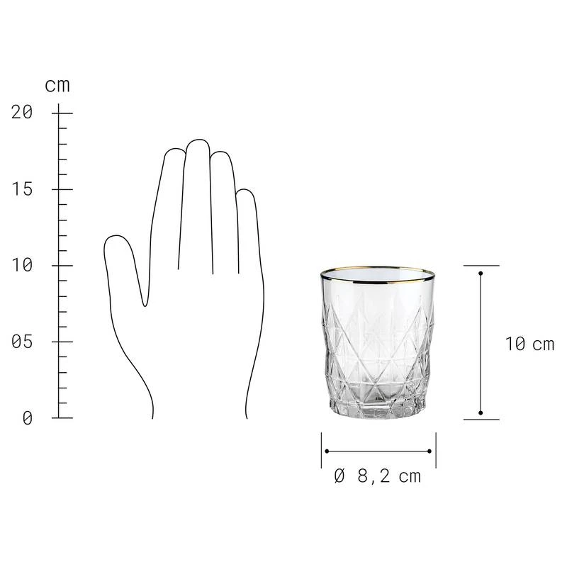 Verres UPSCALE (lot De 6) – Image 4