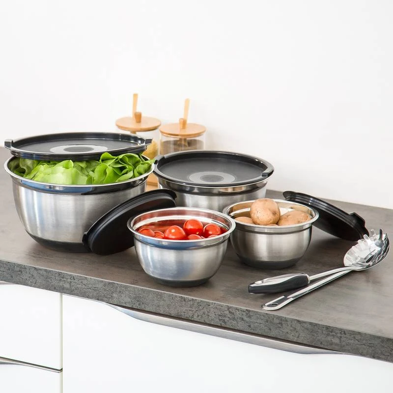 Lot De 3 Bols En Acier Inoxydable – Image 2