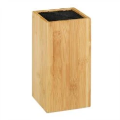 Bloc à Couteaux Non Garni En Bambou