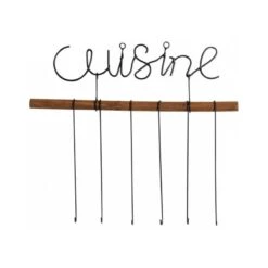 Support Ustensiles De Cuisine 6 Crochets