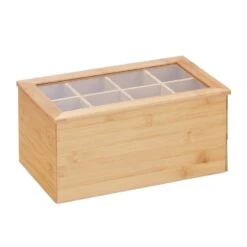 Boîte à Thé Avec Compartiments Flexibles