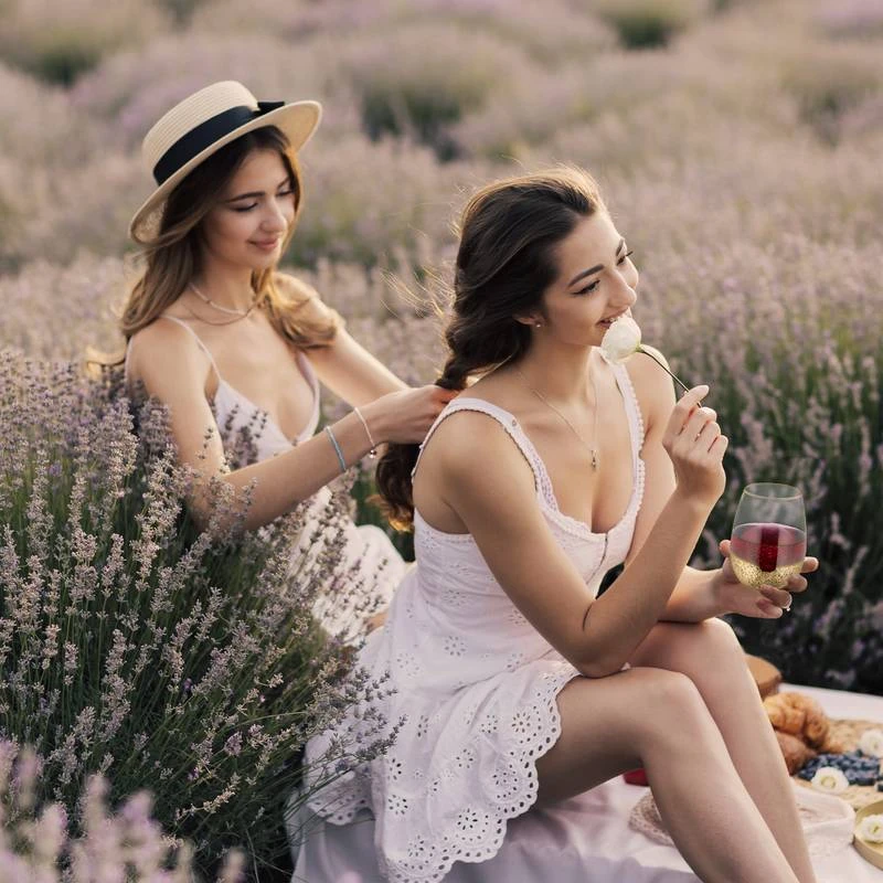 Verre à Vin En Lot De 2 – Image 3