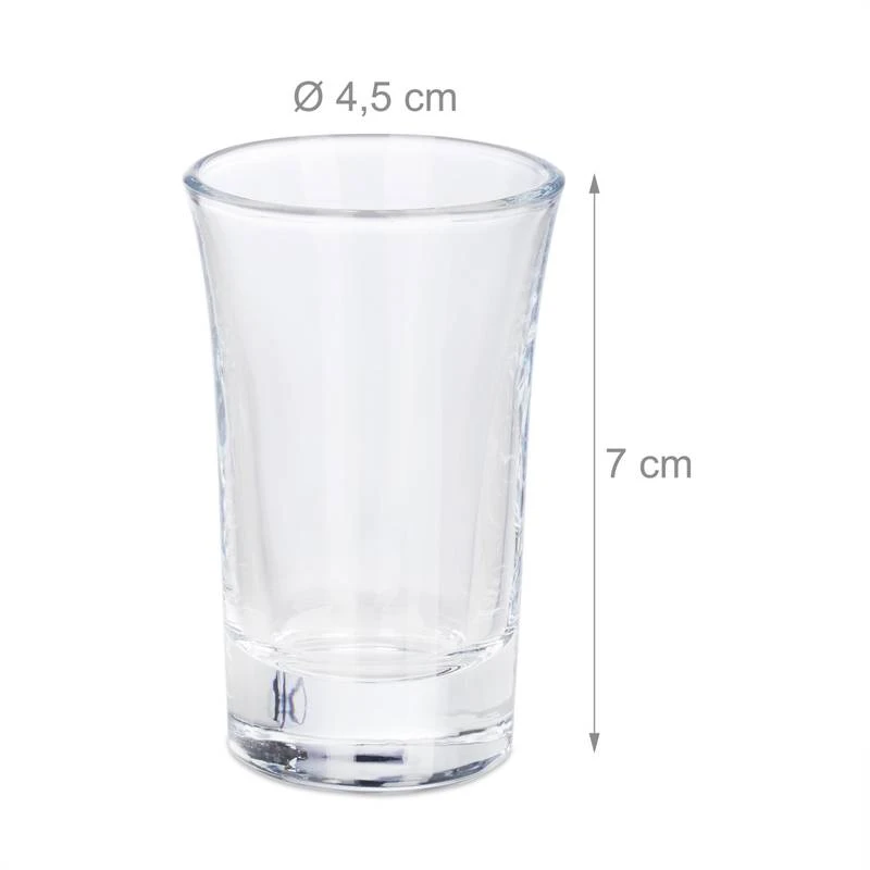 Verres à Liqueur De 4 Cl Par Lot De 6 – Image 8