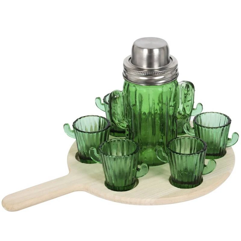 Coffret Ă Cocktails Cactus