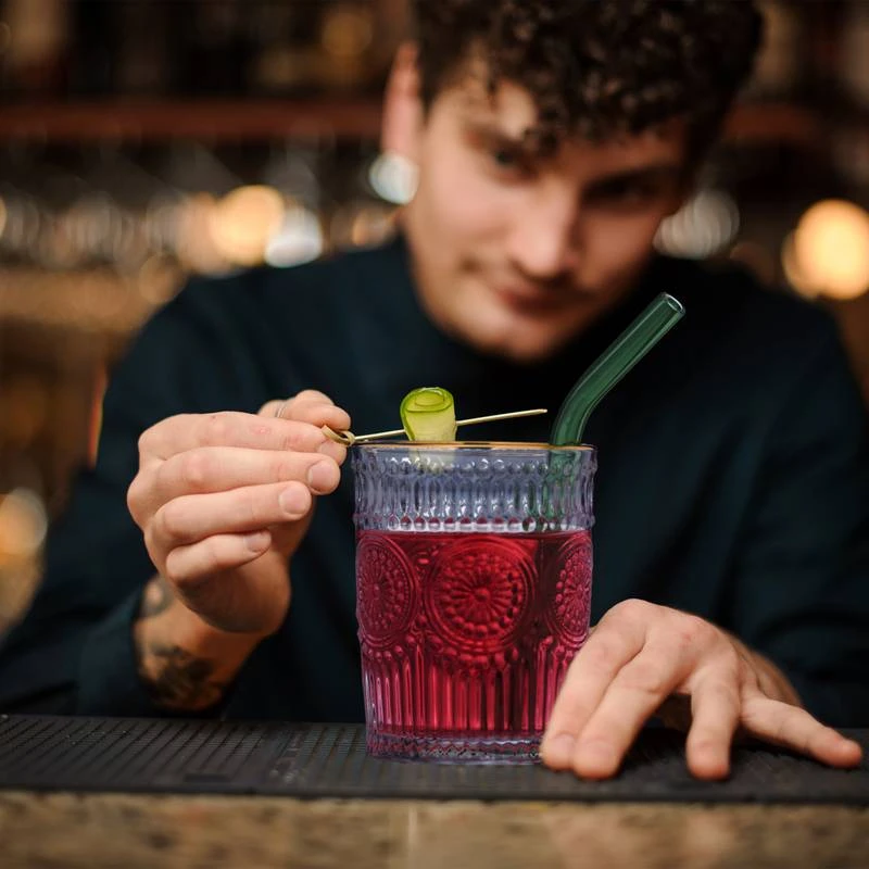 Lot De 4 Verres Avec Motifs 300 Ml – Image 3