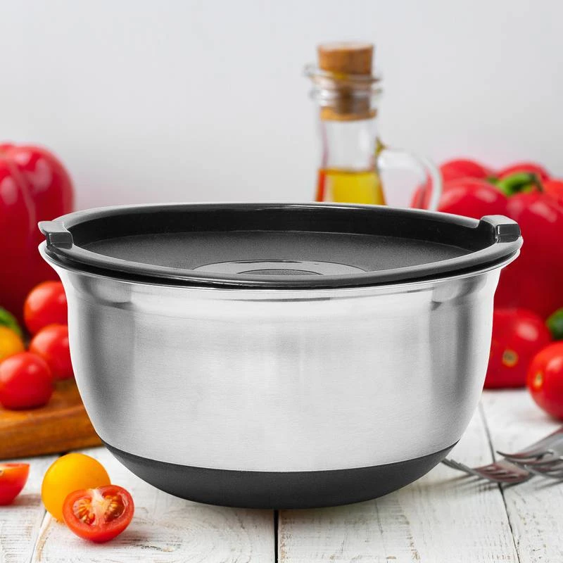 Lot De 3 Bols En Acier Inoxydable – Image 3