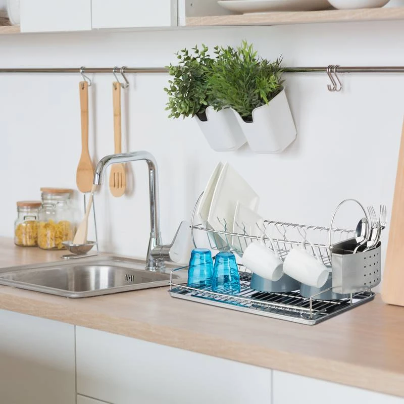 Egouttoir à Vaisselle En Inox – Image 2