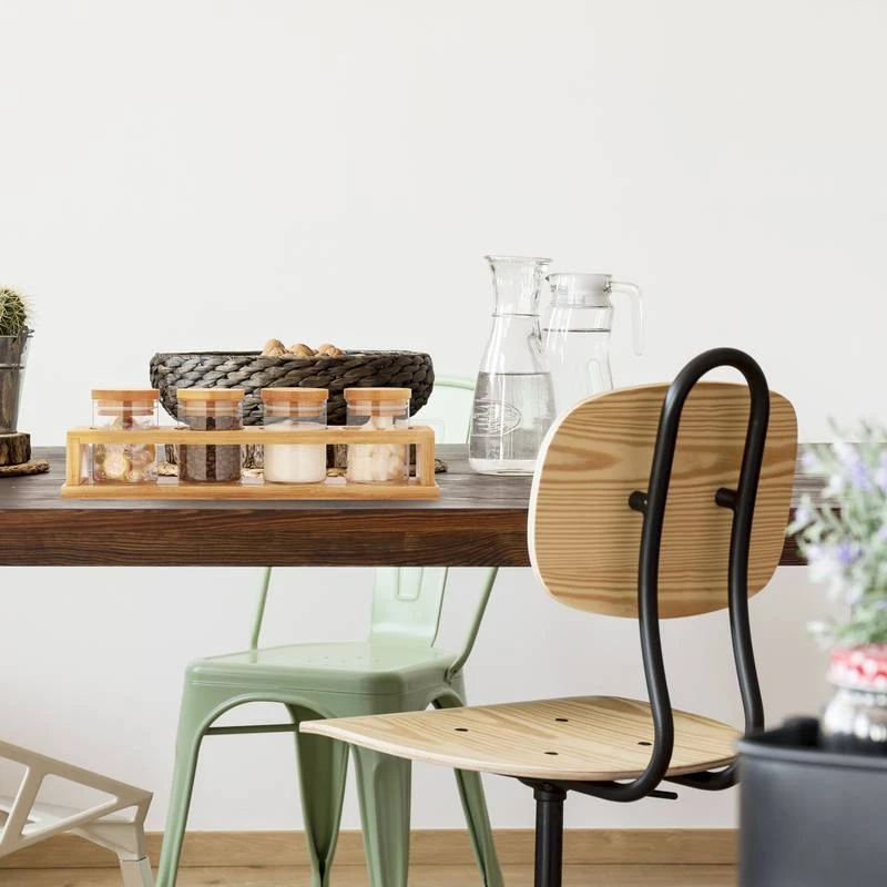 Set De Pots à épices Et Support Bambou – Image 4