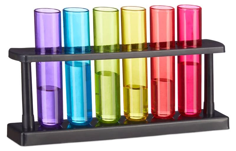 Lot De 6 Verres à Shots éprouvettes