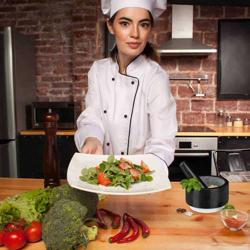 Mortier En Granit Pilon Antidérappant – Image 3