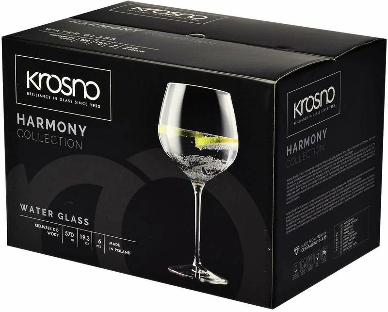 Krosno Harmony Verres D’eau Gin & Tonic – Image 3