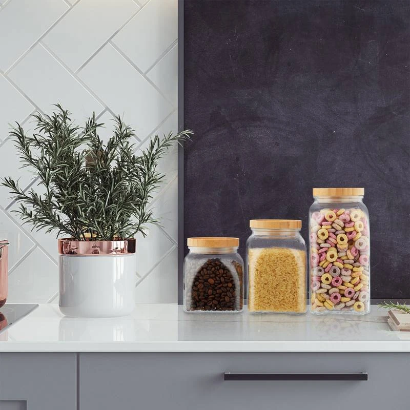 Bocaux En Verre Lot De 9 – Image 4