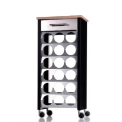 Chariot Porte-bouteilles, 18 Bouteilles