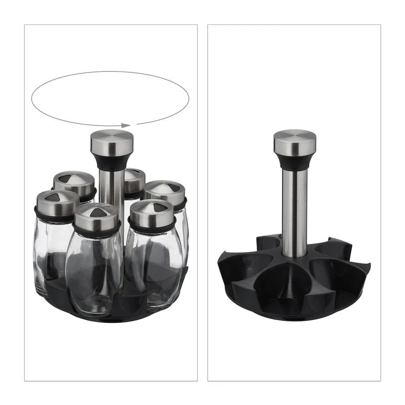 Carrousel à épices Avec 6 Pots – Image 6