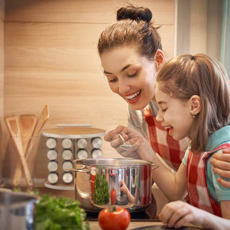 Lot De 16 Pots à épices Avec Support – Image 3