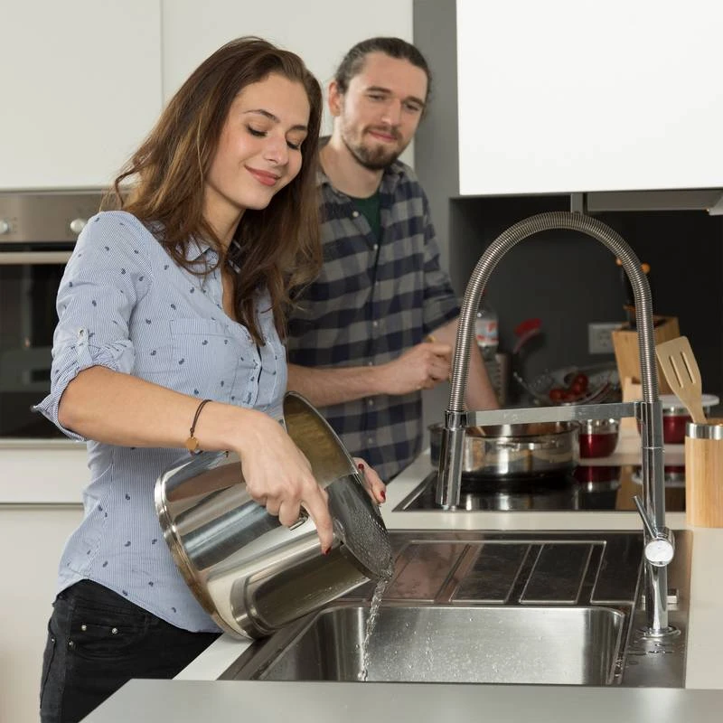 Égouttoir Casserole En Inox à Clips – Image 2