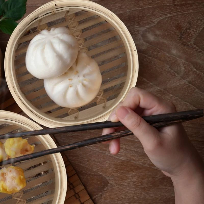 Cuiseur Vapeur Bambou 2 étages 26 Cm – Image 4