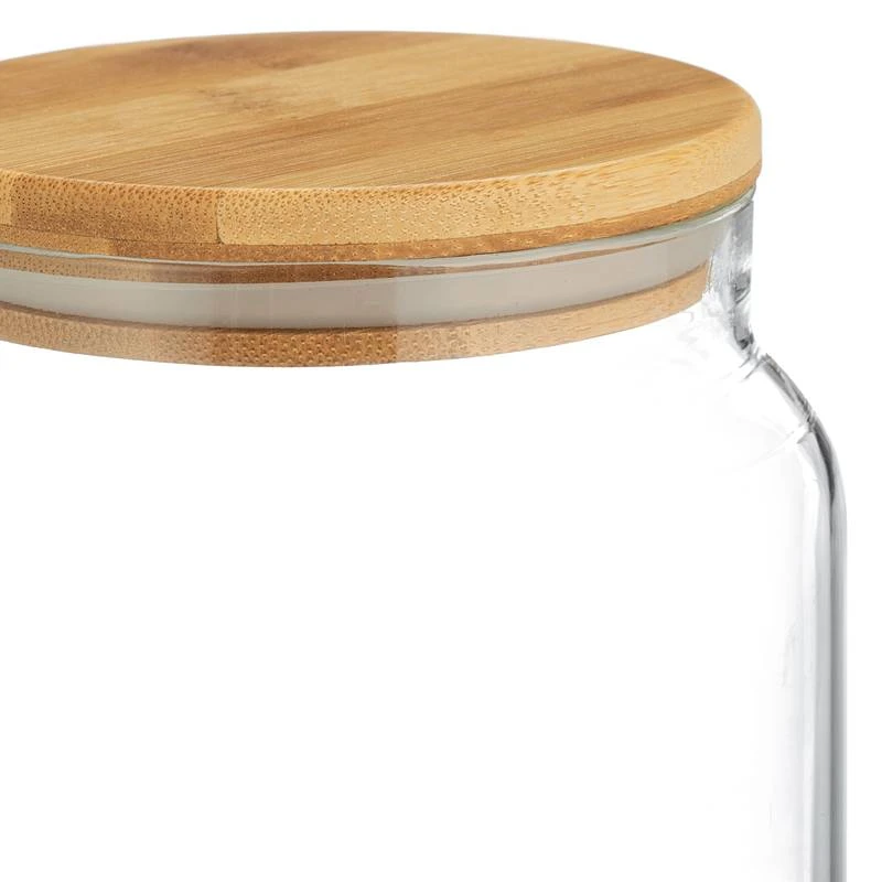 Lot De 3 Bocaux Ronds En Verre – Image 5