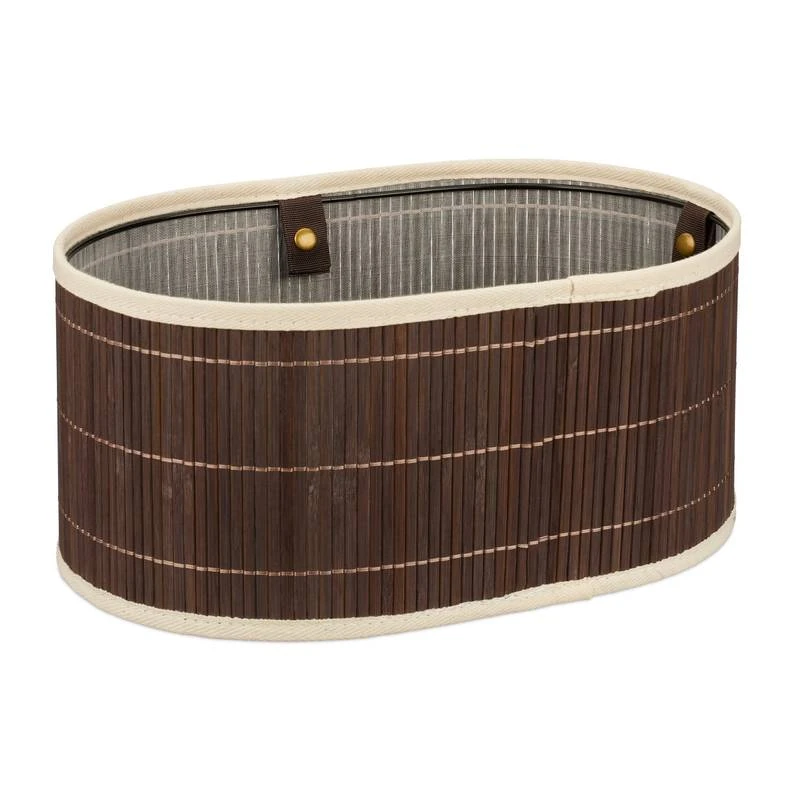 Corbeille De Pain En Bambou Marron – Image 6
