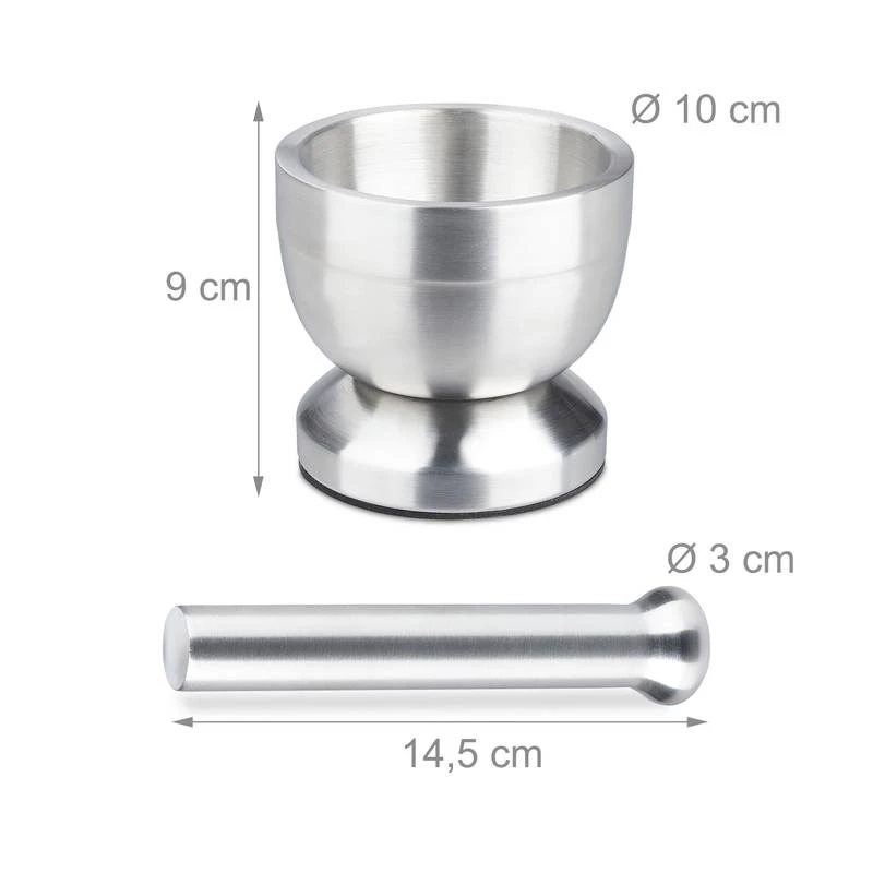 Mortier Pilon Acier Inoxydable – Image 9
