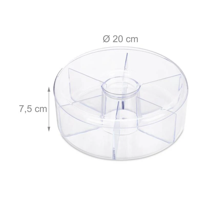 Lot De 8 Boîtes à Thé Transparentes – Image 8