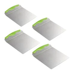 Lot De 4 Pelles à Tarte En Inox