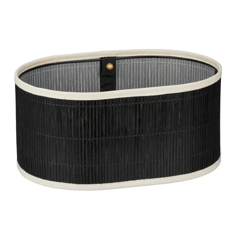 Corbeille De Pain En Bambou Noire – Image 6