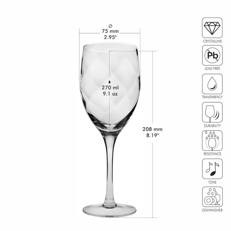 Romance Verres à Vin Blanc – Image 7