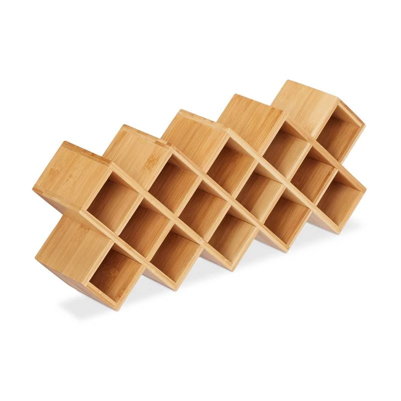 Etagère à épices En Bambou Avec 18 Pots – Image 6