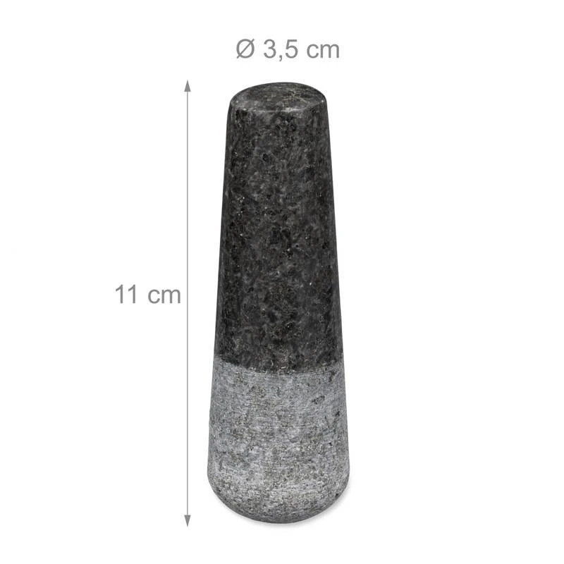 Petit Mortier En Granit Avec Pilon – Image 11