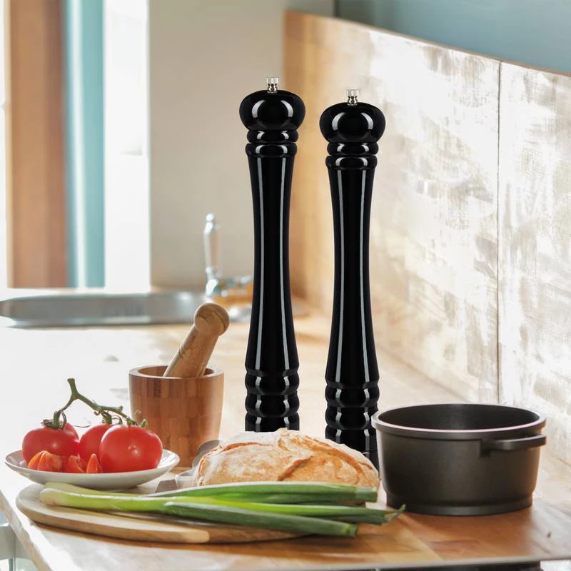 Lot De 2 Moulins à Poivre En Bois – Image 2