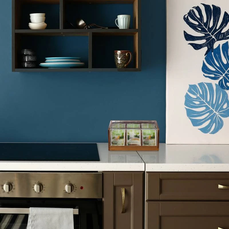 Boîte à Thé Bois Acacia – Image 3