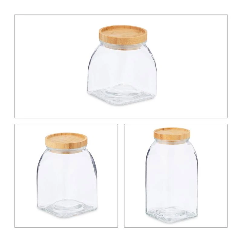 Bocaux En Verre Lot De 9 – Image 5