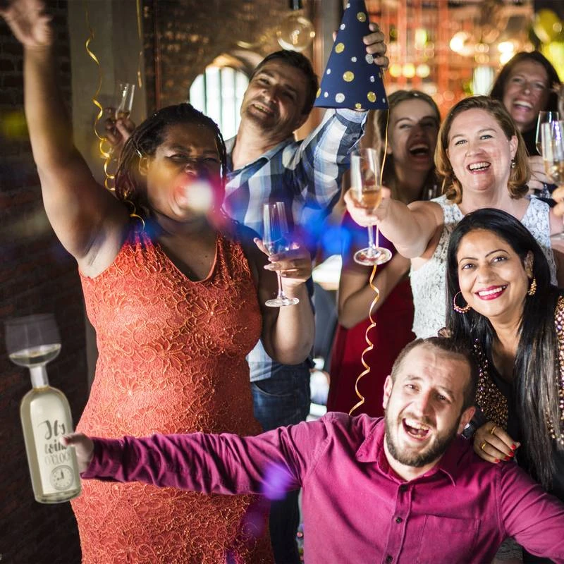 Verre Bouteille De Vin XXL – Image 3