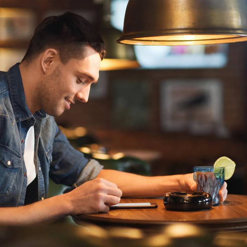 Lot De 7 Verres Bleus – Image 3