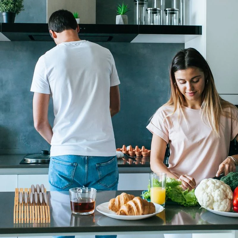 Porte-couteaux Bambou Support Couteaux – Image 3