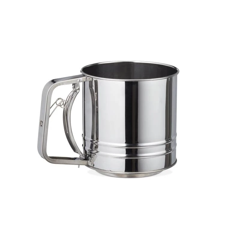 2x Tamis Pour Farine Manuels Acier Inox – Image 6