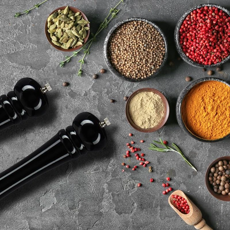 Lot De 2 Moulins à Poivre En Bois – Image 4