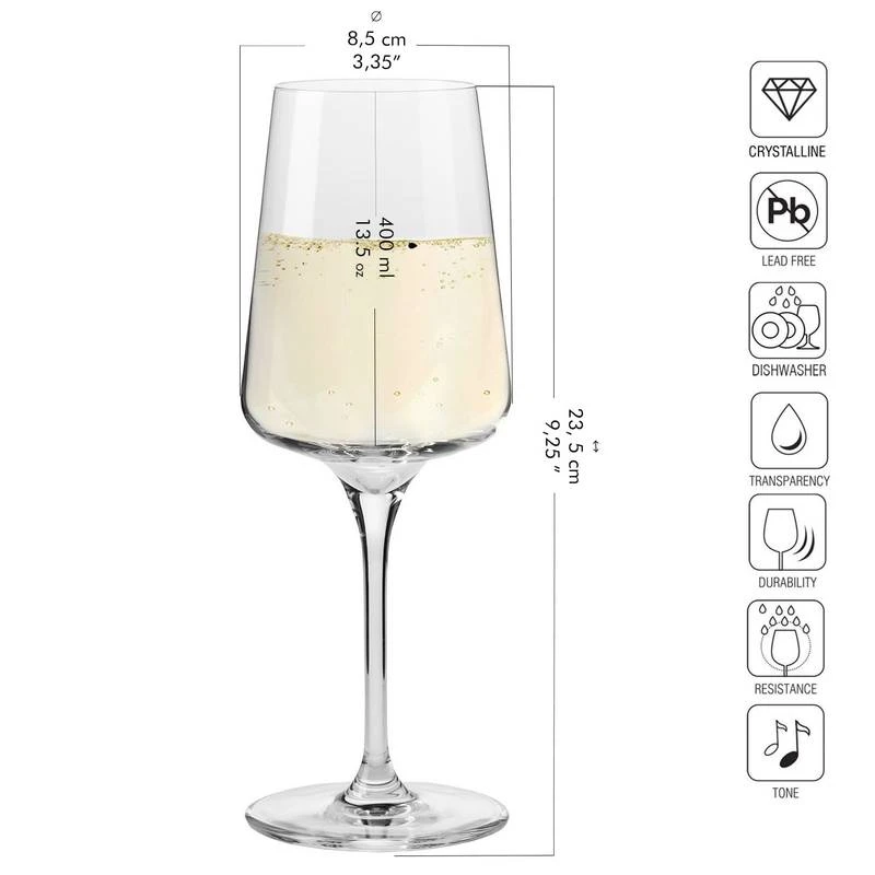 Krosno Infinity Verres à Vin Blanc – Image 7