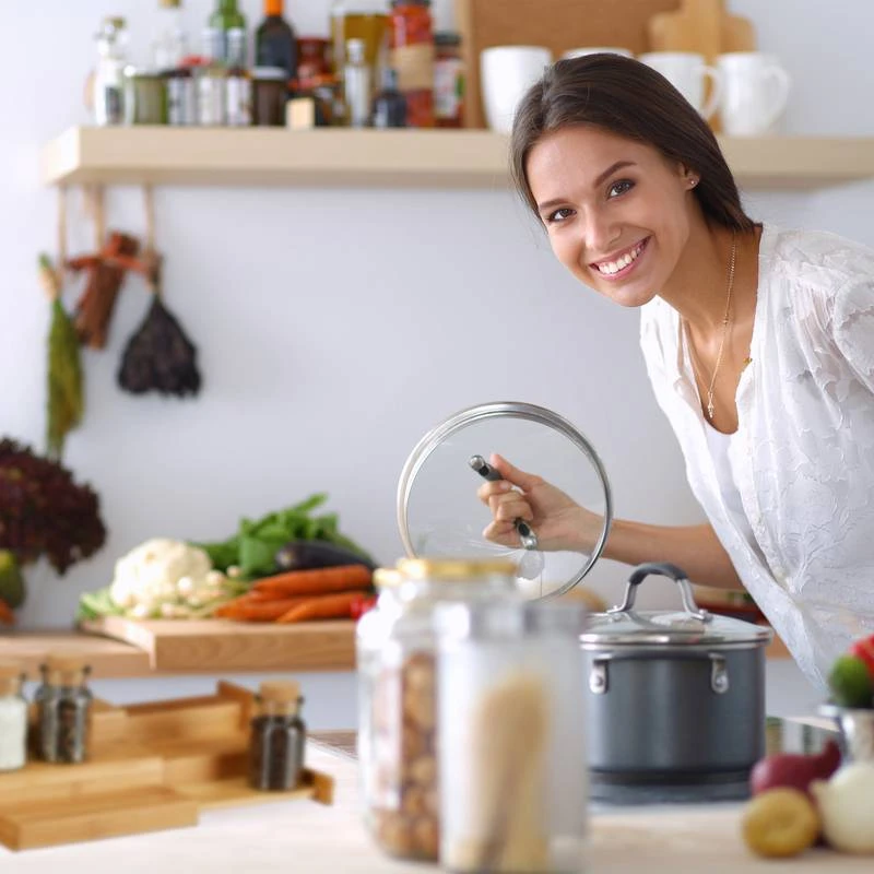 Étagère Épices Bambou 3Étages Extensible – Image 3