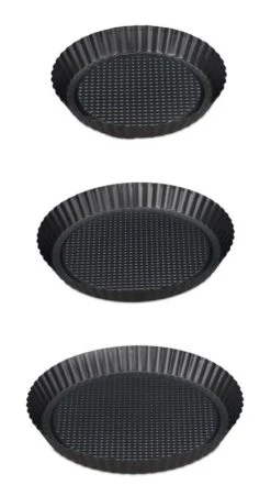 Moule à Tarte Lot De 3 Diverses Tailles