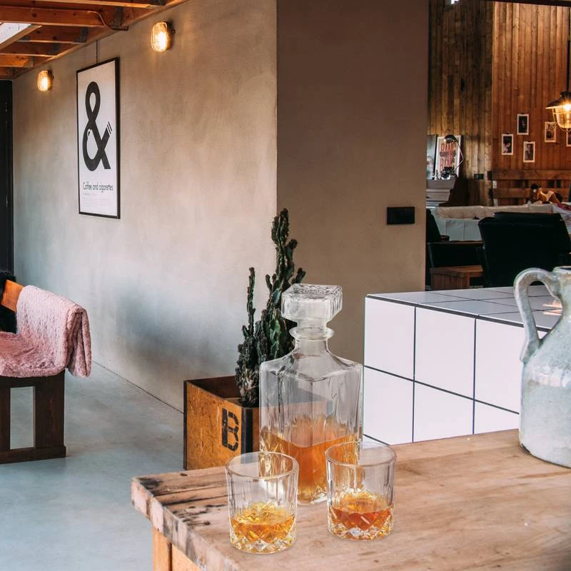 Ensemble Whisky Carafe Et Verres – Image 3