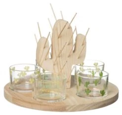 Pics Apéritifs Et Coupelles Cactus
