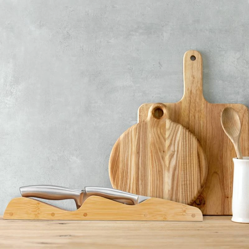 Porte-couteaux Bambou Support Couteaux – Image 2